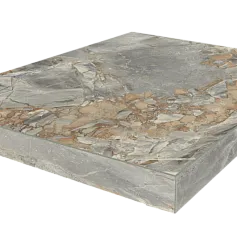 Ступени Верона/ verona Серый Ступ.90 Угл.лев 33x90