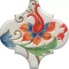 Керамическая плитка Декор kerama marazzi vt\a583\65000 Арабески Тоскана 7 глянцевый 6.5x6.5