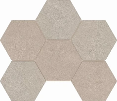 Estima Мозаика Estima LN01/TE01 Luna Hexagon Beige бежевый бежевый 
