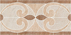 Керама Марацци Бордюр Монтаньоне наборный ID96 бежевый для гостиной
