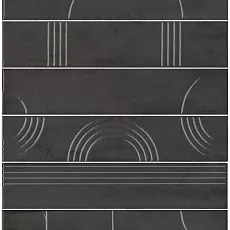 Керамическая плитка Панно kerama marazzi kmp3sta009rn6x Панно Мажорель черный глянцевый из 6 частей 28.5x36