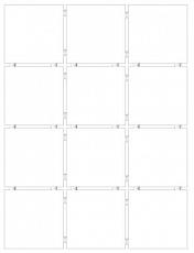 Керамическая плитка Конфетти белый блестящий, полотно 30х40 из 12 частей 9,9х9,9 9,9x9,9