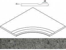Керамогранит ГРЭЙ БОРtИК 60x60 С ВЫЕМКОЙ УГЛ.ЗАКР.30 60x60