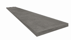 Ступени coliseumgres Сан-Сиро Дарк угловая правая 620070002520 черный 33x120