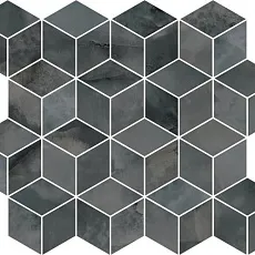 Керамогранит Декор Джардини серый темный мозаичный 37.5x45