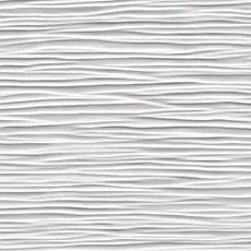 Керамическая плитка 3d Вейв Вайт Матт 30,5x56