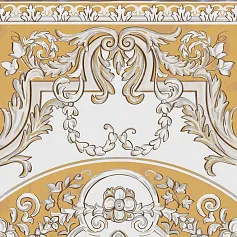 Керамогранит Декор Алмаш продолжение угла жёлтый 30x30