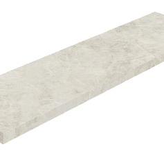 Ступени Ступень Колизеумгрес Лирика Уайт угловая левая 620070003209 белый 33x120