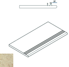 Италон РОУП СТУПЕНЬ ЗАКРУГ.ГРИП 30X60 ЛЕВ бежевый для офиса для дома для улицы для крыльца