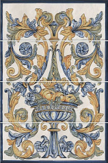 Керама Марацци Панно Площадь Испании HGD\A347\4x\15129 бежевый для ванной для кухни