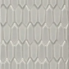 Керамическая плитка Бордюр Левада серый светлый 7.1x40