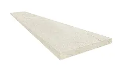 Ступени coliseumgres Фьямма Уайт угловая правая 620070002386 белый 33x60