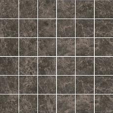 Керамическая плитка Декор Мерджеллина коричневый тёмный 30,1x30,1