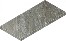 Ступени Италон Магма Фог Грип угловая левая 620070002973 серый 33x60