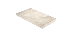 ColiseumGres Coliseumgres Ривьера Уайт угловая правая 620070002857 бежевый бежевый 