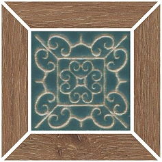 Керама Марацци Вставка Kerama Marazzi ID155 Тровазо наборный карамельный матовый бежевый 