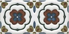 Керамическая плитка Декор Клемансо орнамент stg\b617\16000 7,4x15