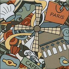 Керамическая плитка Декор Дефанс stg\a623\5009 20x20