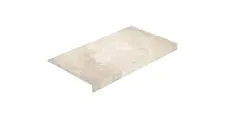 Ступени coliseumgres Ривьера Уайт фронтальная 620070002855 бежевый 33x60