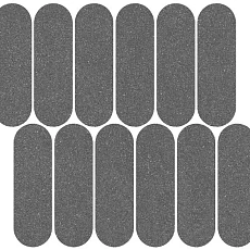 Керамическая плитка Декор kerama marazzi id147 Джиминьяно наборный антрацит матовый 30x32