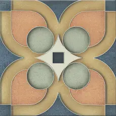 Керамическая плитка Декор kerama marazzi hgd\a558\5009 Фантазия 4 матовый 20x20