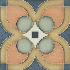 Керамическая плитка Декор kerama marazzi hgd\a558\5009 Фантазия 4 матовый 20x20