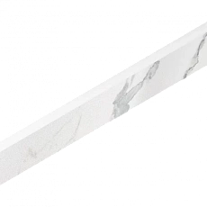 Плинтус Италон Стелларис/ stellaris Статуарио Уайт Шлифованный 610130007456 Белый 7.2x60