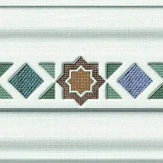 Керамическая плитка cenefa albaicin Верде 15x30