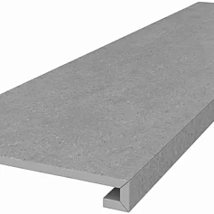 Ступени kerama marazzi dl500820r\gcf клееная Фондамента серый светлый 33x119.5