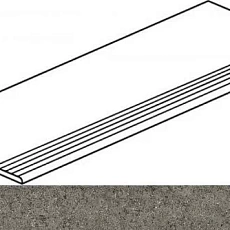 Керамогранит Ступень Италон Дискавер/ discover fume gradino 30x120 Натуральный 30x120