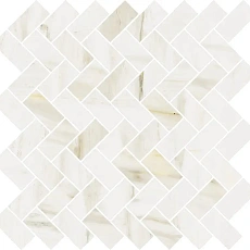 Мозаика Италон  Стелларис/ stellaris Каррара Айвори Кросс 29,7Х31,5 30x30