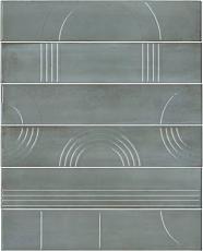 Керамическая плитка Панно kerama marazzi kmp3sta002rn6x Панно Мажорель голубой глянцевый из 6 частей 28.5x36