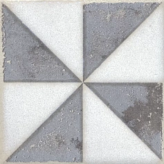 Керамическая плитка Вставка kerama marazzi stg\a407\1266h Амальфи орнамент коричневый 9.8x9.8