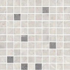 Керамическая плитка Декор Мармион серый мозаичный mm6268a 25x40