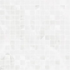 Мозаика Плазма белый 30x30