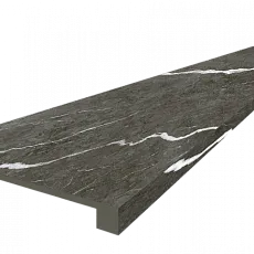 Ступени coliseumgres Микеланджело/ michelangelo Дарк Фронтальная 620070002499 Черный 33x60