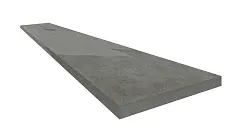 Ступени coliseumgres Ардезия Грэй угловая правая 620070002379 серый 33x120