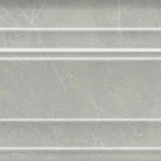 Керамическая плитка Бордюр kerama marazzi blf022r Багет Риальто серый светлый глянцевый обрезной 7.3x40