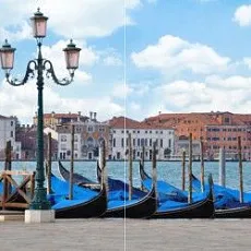 Керамическая плитка азалия панно венеция 1,2 35x50