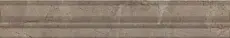 Керамическая плитка Бордюр kerama marazzi blc033r Багет Серенада бежевый темный глянцевый обрезной 5x30
