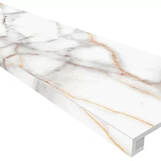 Ступени Комплект estima sm03 Аметис Суприм ferrum (33x120 непол. прямоугол. бортик без насечек + Подступенок 14,5x120) 33x120