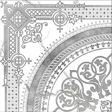 Керамогранит Классик Марбл/ classic marble Вайт d02 40x40