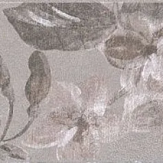 Керамическая плитка Бордюр Александрия серый 8269\5 5,7x20