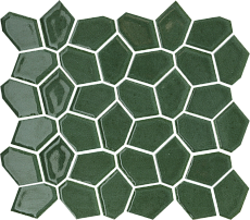 Мозаика Италон Авангард Эмеральд Спектрум 600110001121 зеленый 29.2x33.2