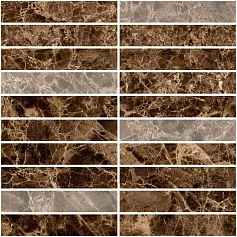 Мозаика Этерна/ eterna Браун mix 30,7x30,7