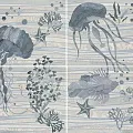 Керамическая плитка Панно Маритимос 60x120