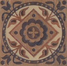 Керамогранит Вставка Фратте беж лаппатированный hgd\a29\tu0031l 15x15