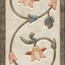 Керамогранит Бордюр Лирия лаппатированный 8x40,2