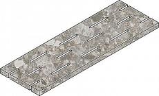 Керамогранит петрол решётка 20x60 20x60