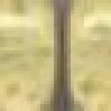 Керамическая плитка Карандаш Бисер жёлтый pof005 1,4x20